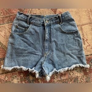 Vintage denim shorts
